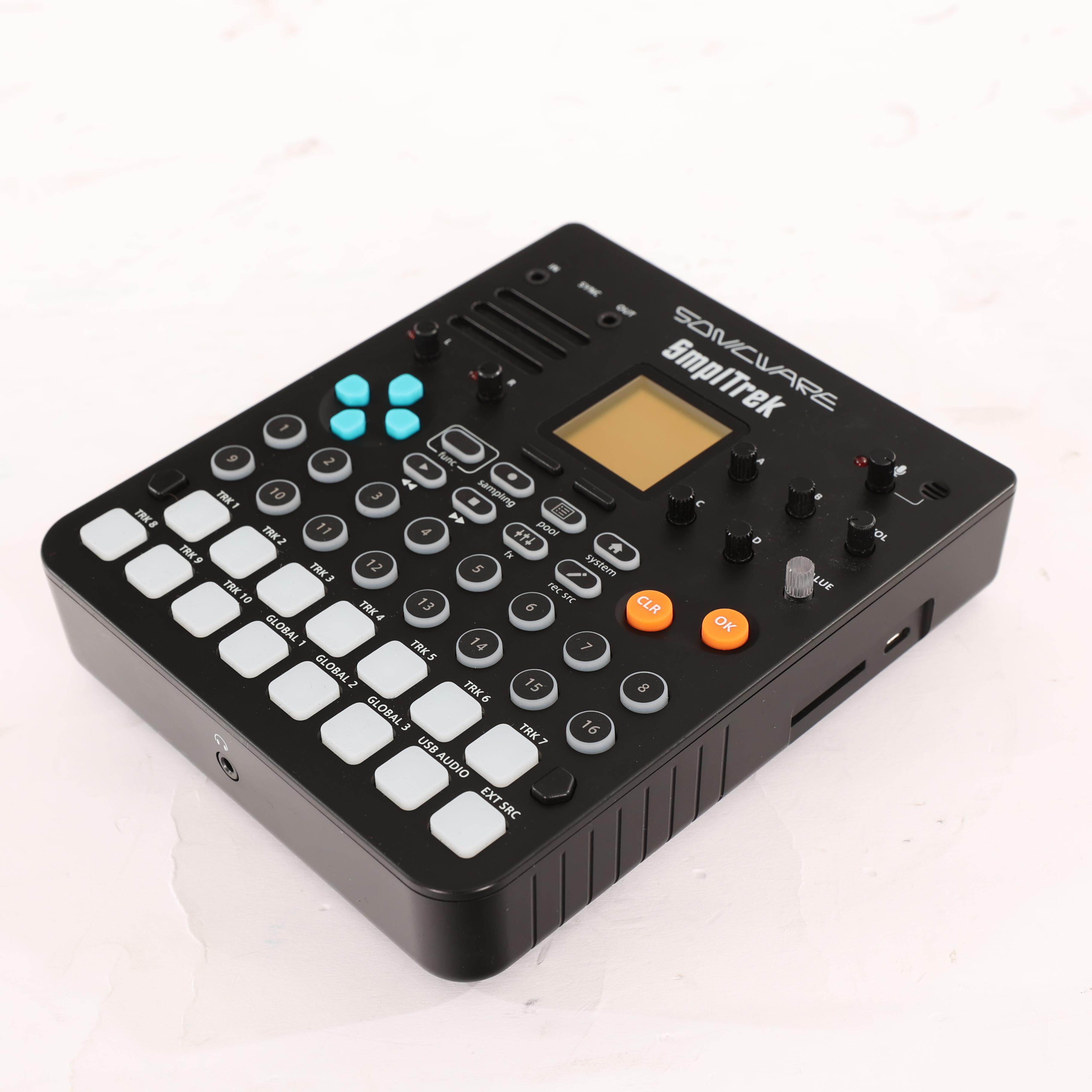 SonicWare SmplTrek Portable Production Sampler - Andertons Music Co.
